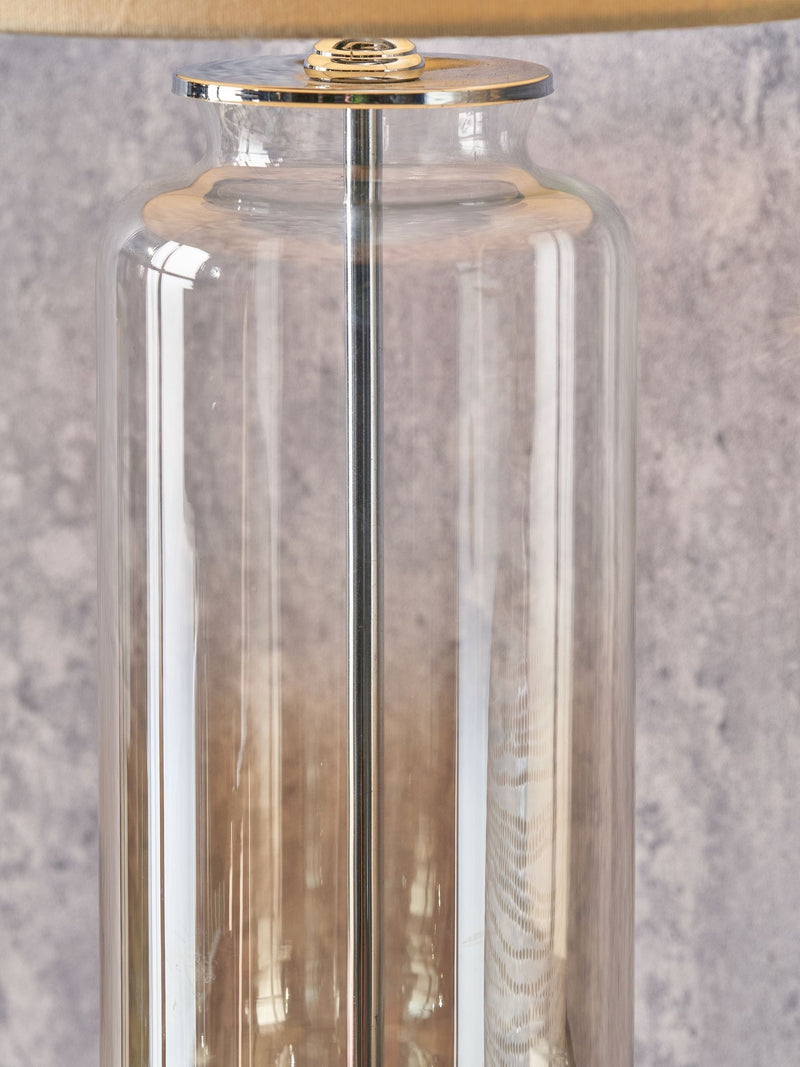 Pacific Gold Vivienne ombre glass table lamp 52cm - British product