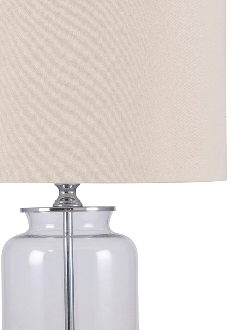 Pacific Gold Vivienne ombre glass table lamp 52cm - British product