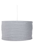 Grey jute pendant light 35cm by Patpong (British brand)