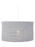 Grey jute pendant light 35cm by Patpong (British brand)