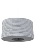 Grey jute pendant light 35cm by Patpong (British brand)