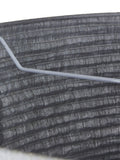 Grey jute pendant light 35cm by Patpong (British brand)