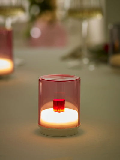 Next Indigo Owl Pink Small Gem Wireless Table Lamp- Buy online at McGrocer