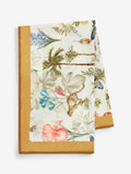 Clarke & Clarke Tropical Green/Natural Florence table cloth - British product