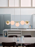 Nordlux Brass Lilly 5-spot pendant light - British product