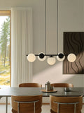 Nordlux Black Lilly five-spot pendant ceiling light, UK version