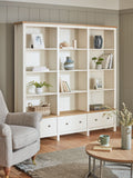 Cream Malvern Bookcase Shelf