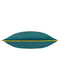 Furn velvet cushion teal/cylon 55cm, imported from the UK