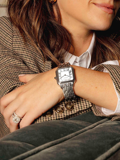 Next Sekonda Silver Monica Analogue Watch with Silver Metal Bracelet 30mm- Buy online at McGrocer