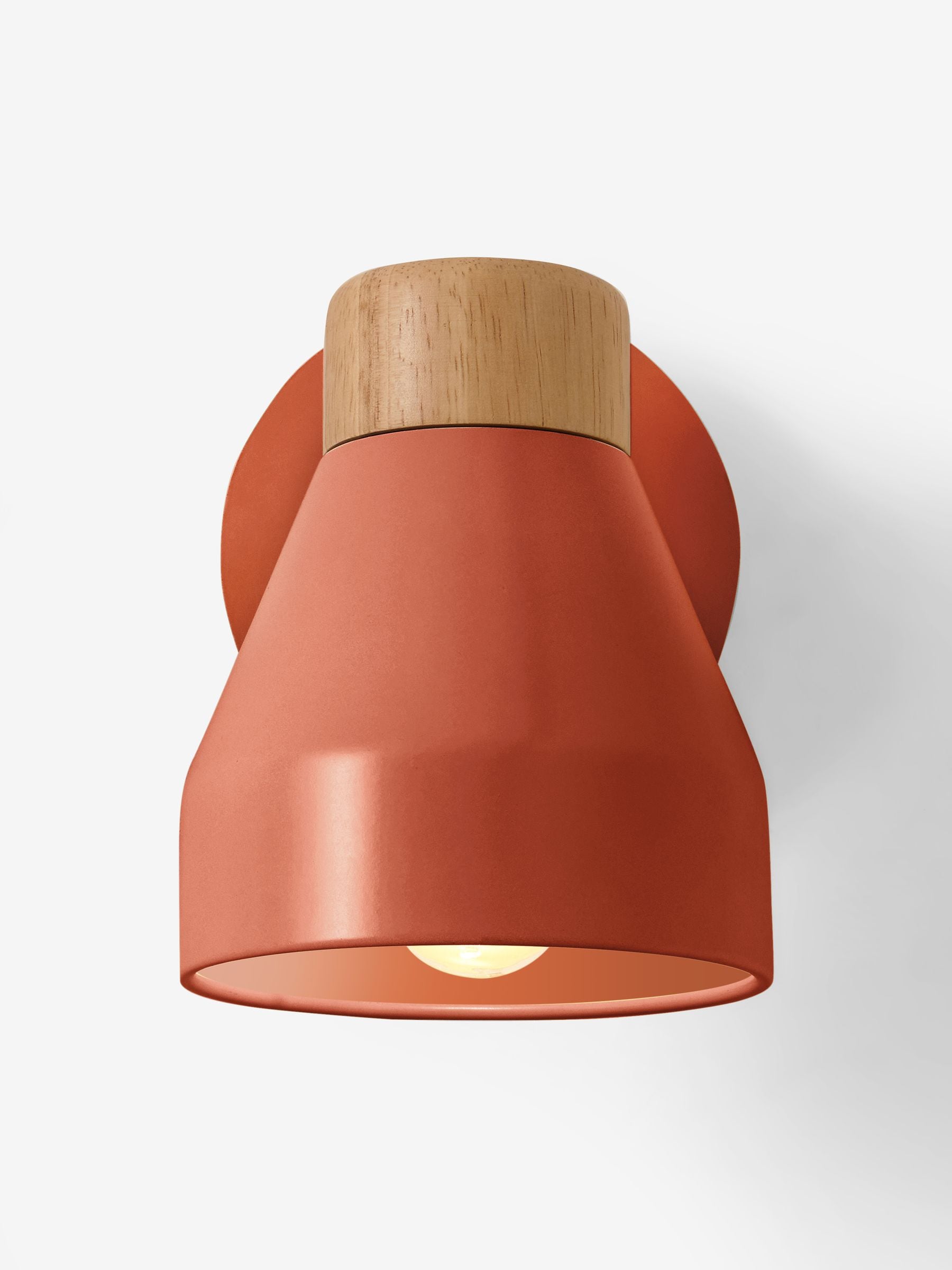 MADE.COM Albert terracotta wall spotlight, UK version