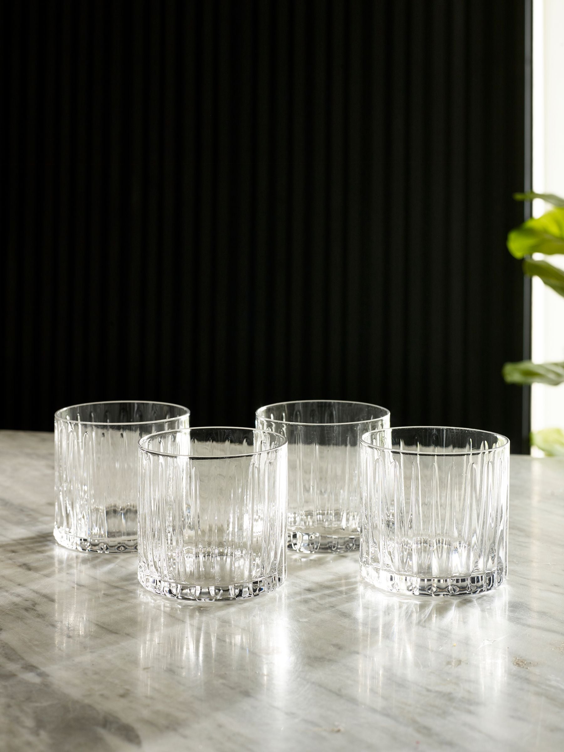 Collins tall tumbler glasses set of 4 - British product