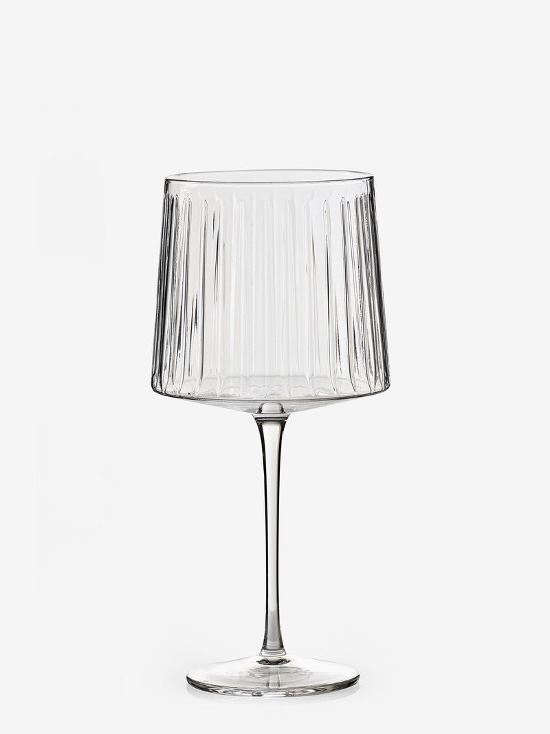 Set of 2 Clear Collins Gin Glasses