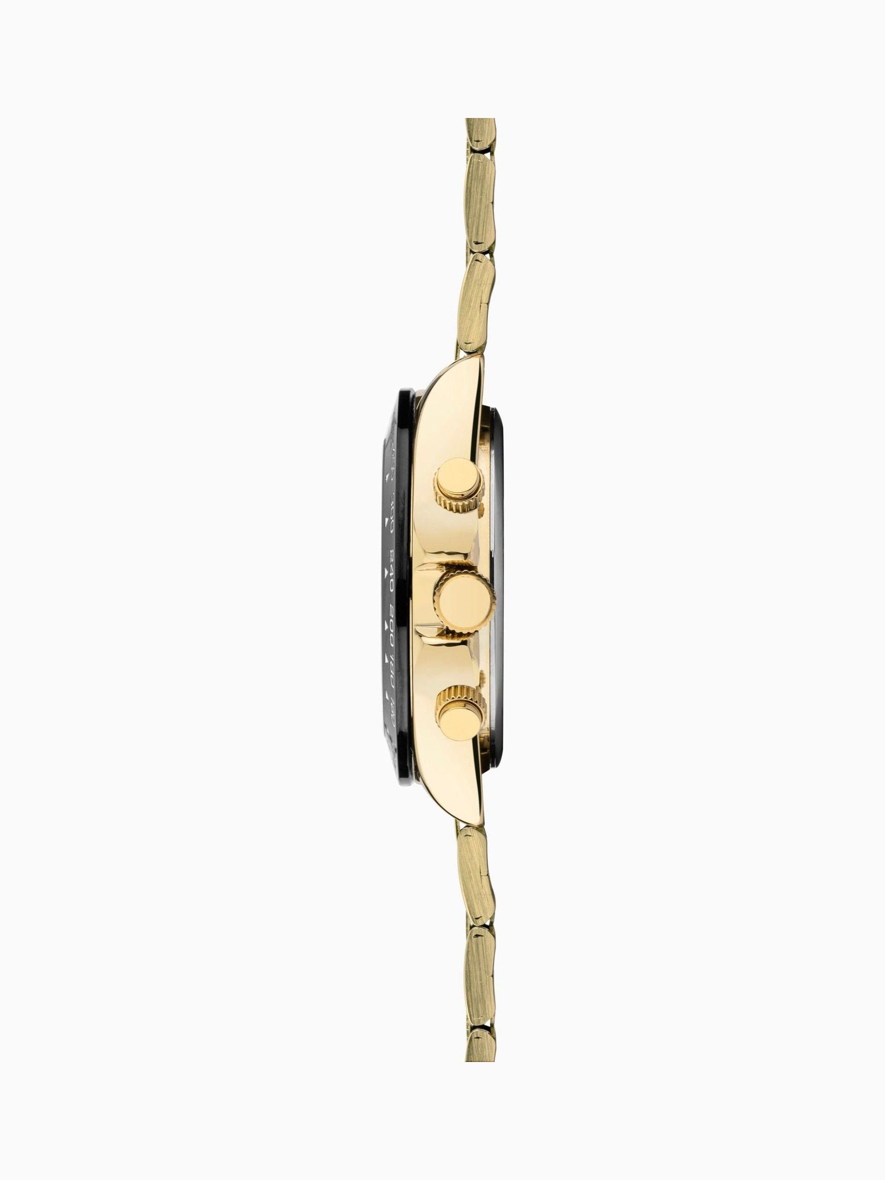 Sekonda Gold Circuit 39mm analogue watch (British brand)