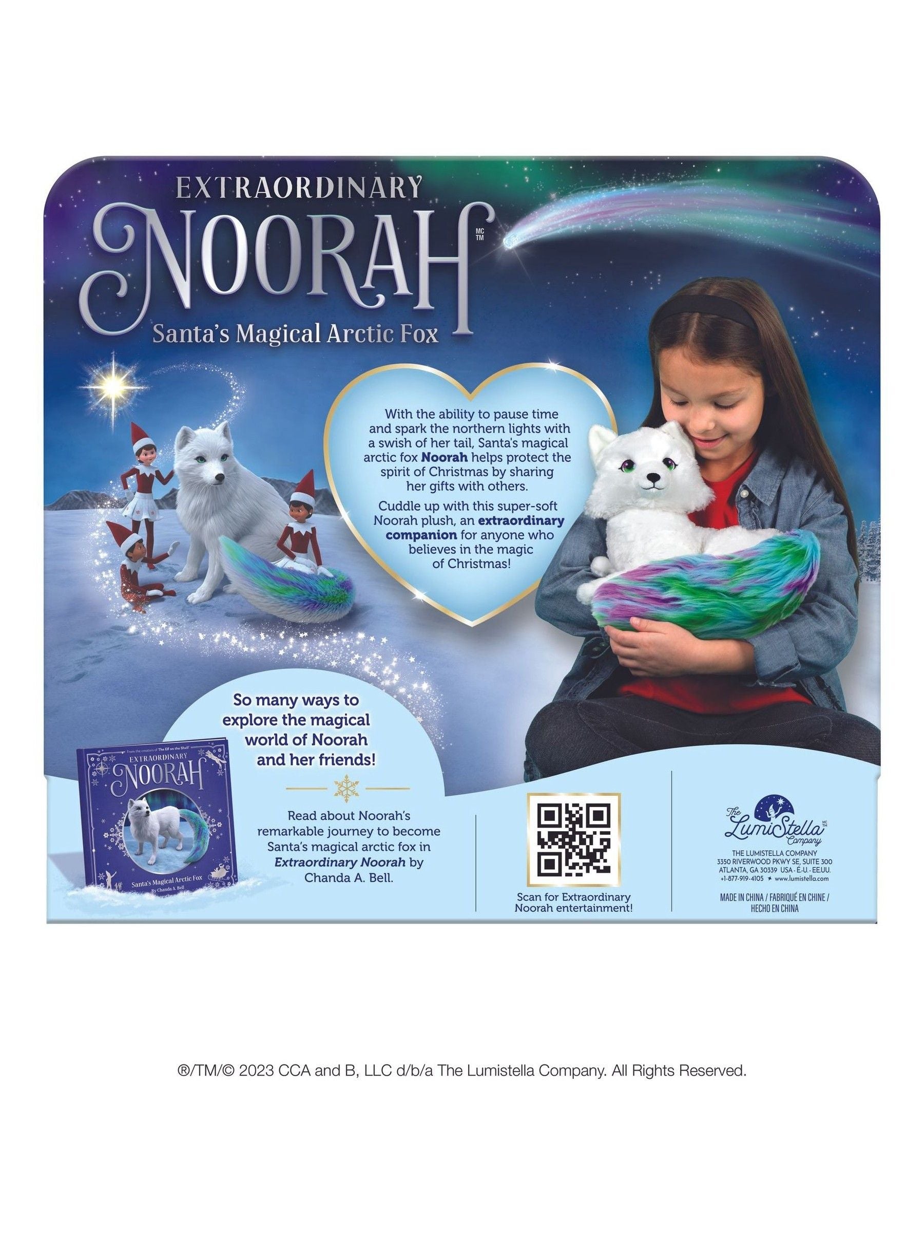 Noorah Elf on the Shelf plush, imported from the UK