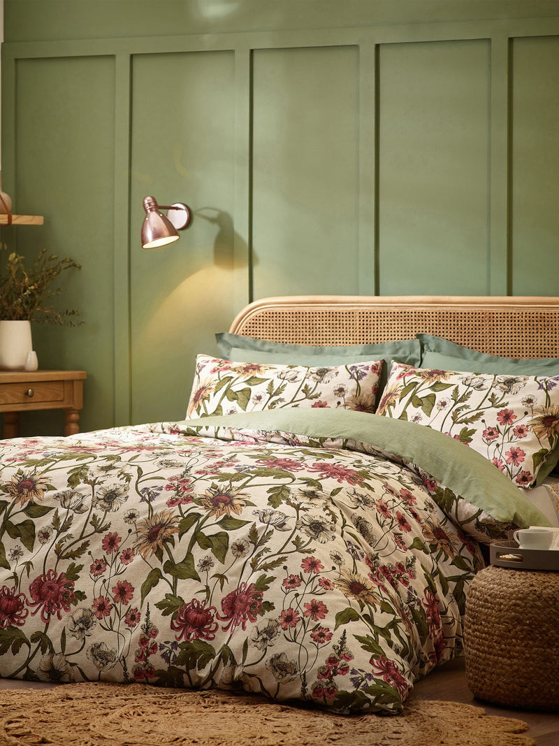 Wylder Multi Wallflower duvet cover set (British brand)