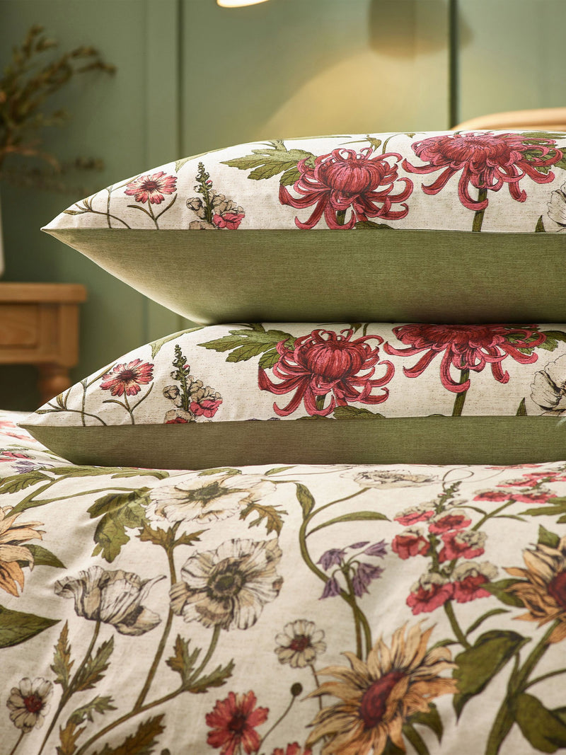 Wylder Multi Wallflower duvet cover set (British brand)