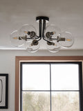 Jackson 6-light flush ceiling light 60cm - British product