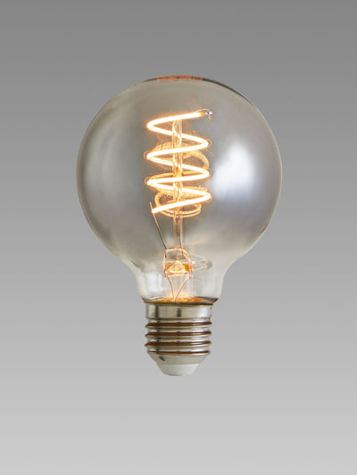 Next Madison 4W LED ES Smoke Spiral Globe Dimmable Bulb- Buy online at McGrocer