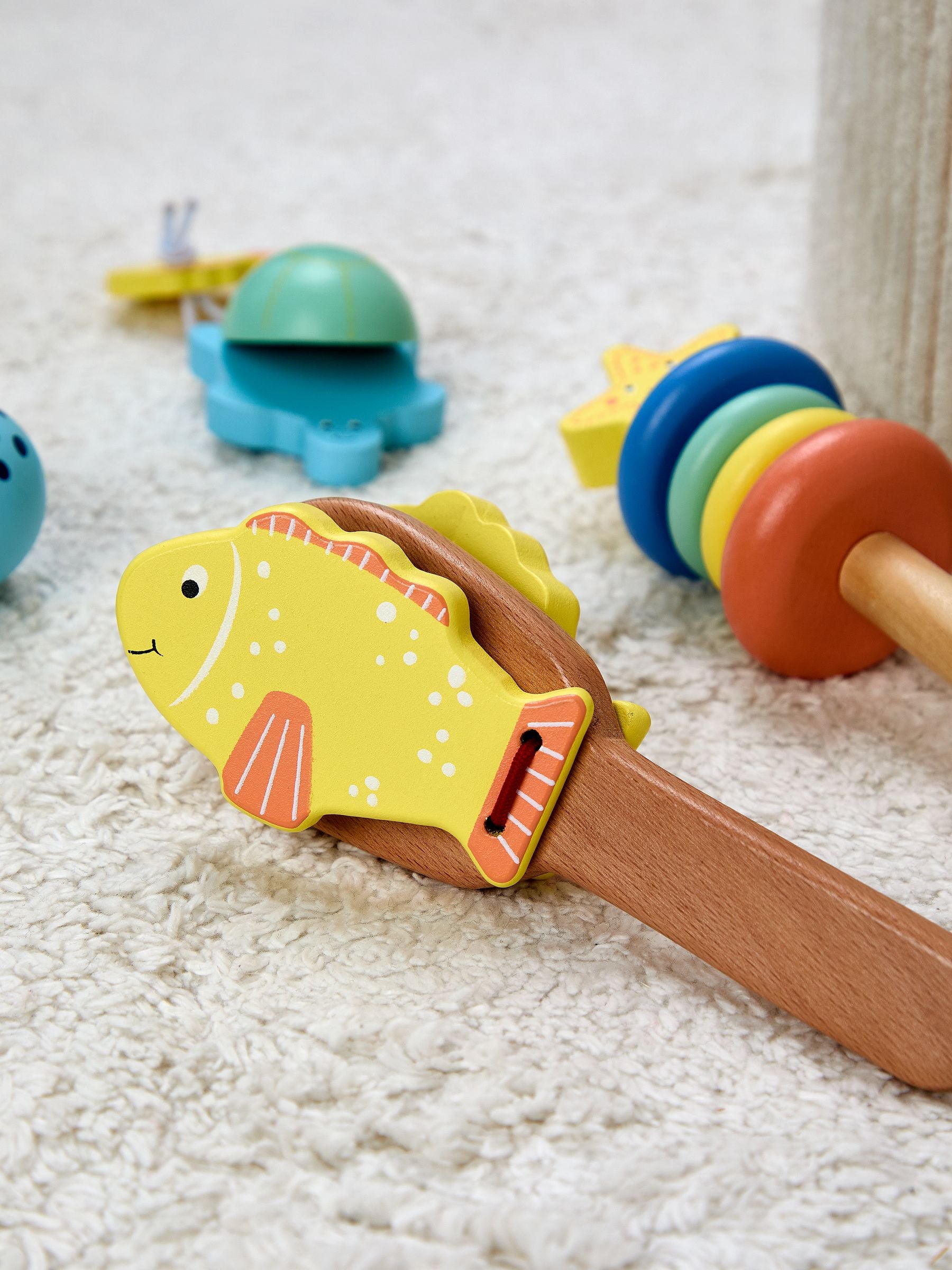 JoJo Maman Bébé Under the Sea musical instrument set, imported from the UK