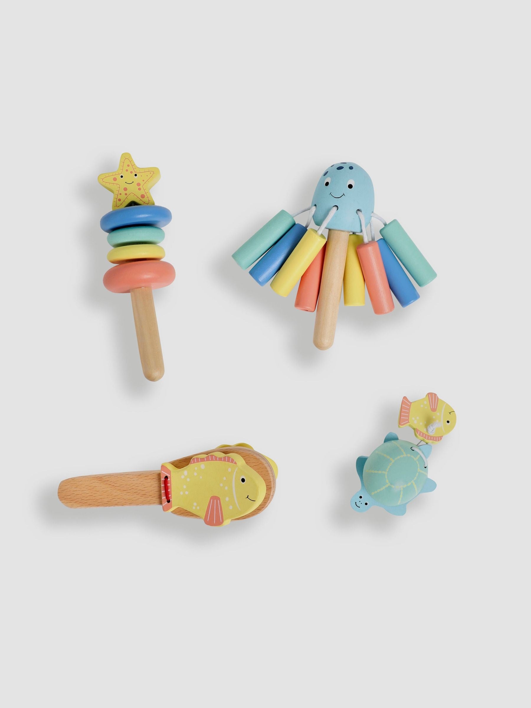 JoJo Maman Bébé Under the Sea musical instrument set, imported from the UK