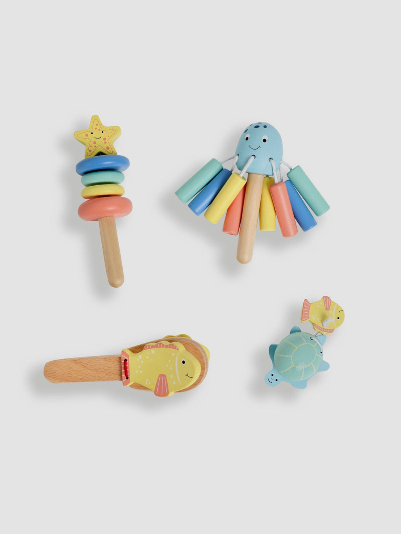 JoJo Maman Bébé Under the Sea musical instrument set, imported from the UK
