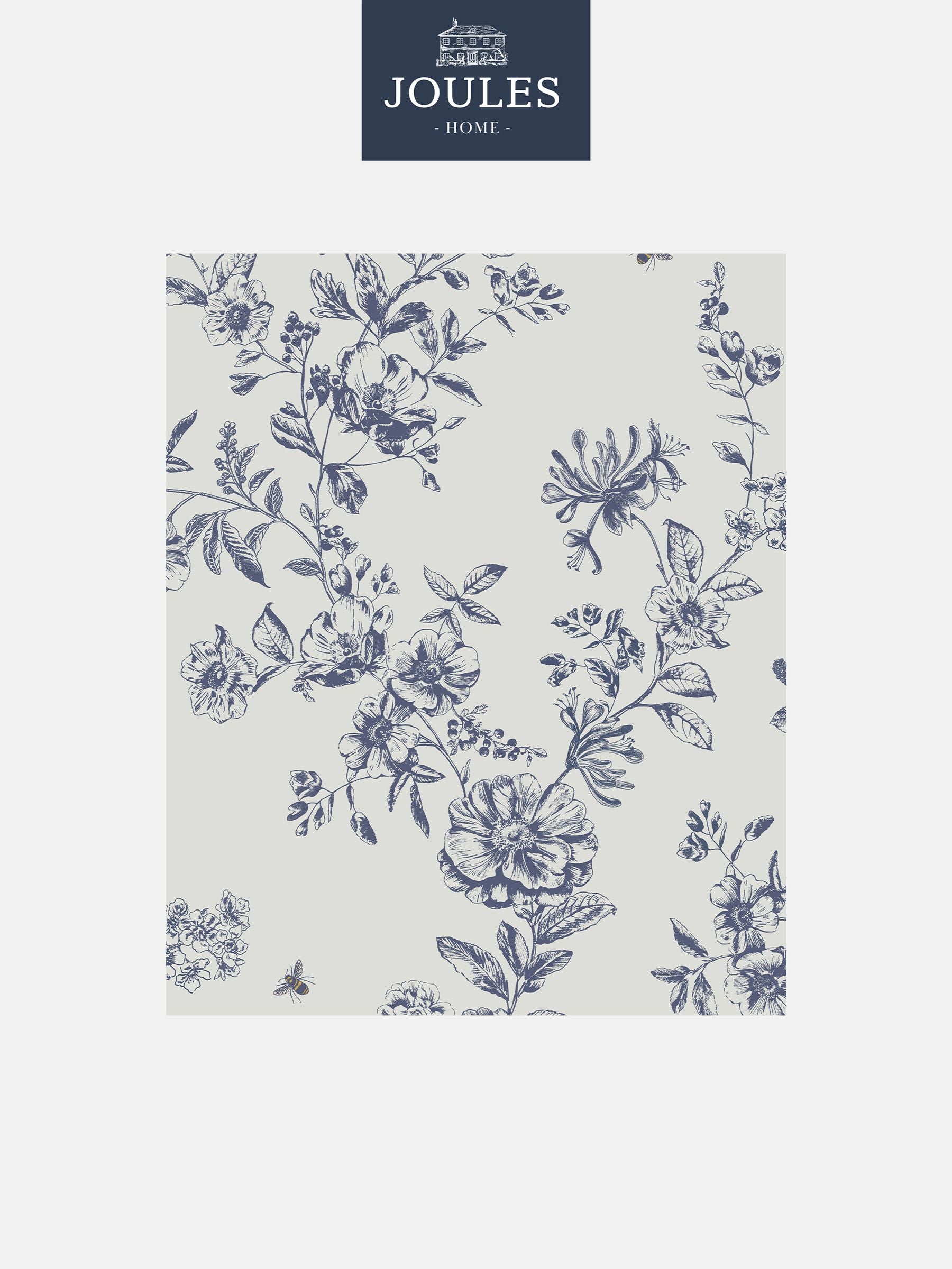 Joules cream honey floral wallpaper sample, imported from the UK