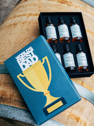 Next DrinksTime World's Best Dad Whisky Gift Pack 6x3cl- Buy online at McGrocer