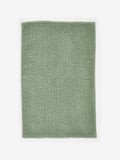 Sage green bobble bath mat 80cm x 50cm, imported from the UK