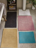 Sage green bobble bath mat 80cm x 50cm, imported from the UK