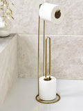 Gold Wire Toilet Roll Holder