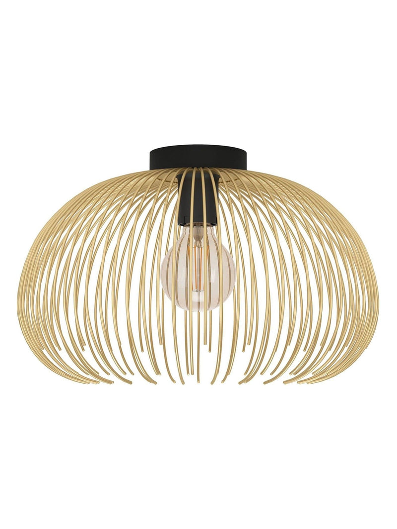 Eglo Gold Venezuela flush mount ceiling light, imported from the UK