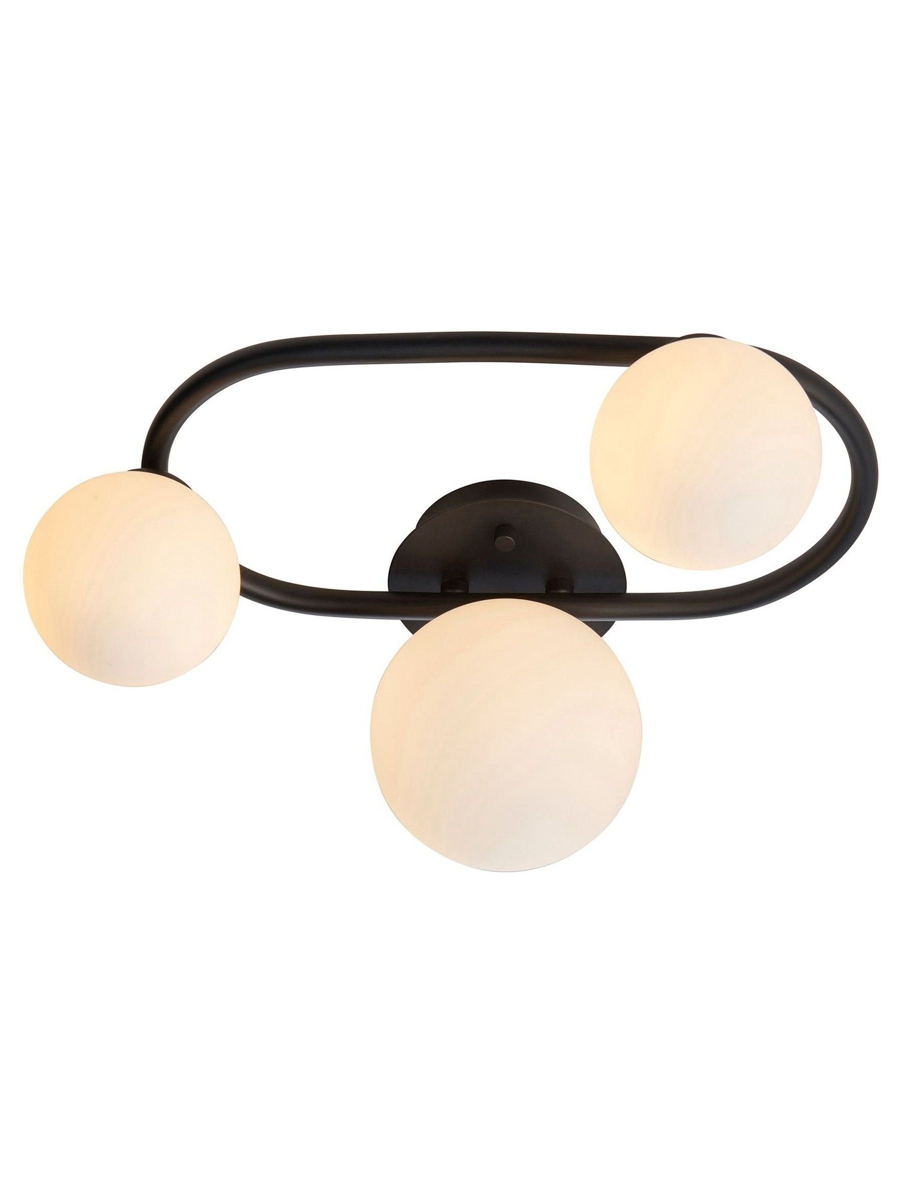 Gallery Home Black Kent bathroom ceiling light - British product