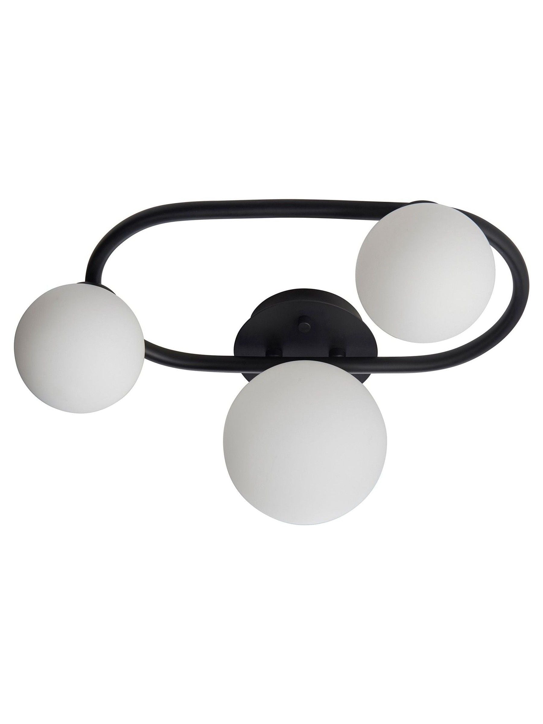 Gallery Home Black Kent bathroom ceiling light - British product