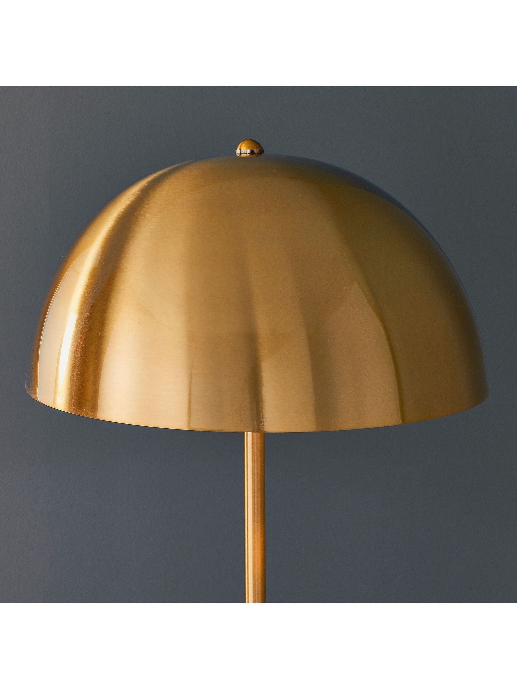 Gallery Home Barrie antique brass floor lamp (British brand)