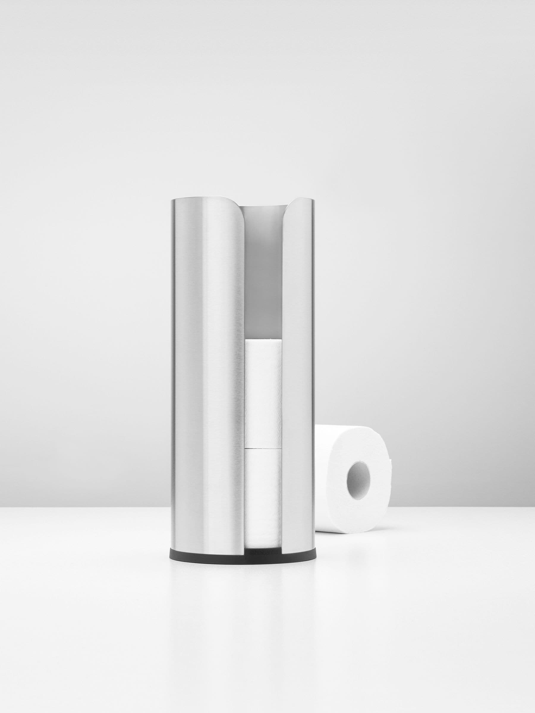 Brabantia ReNew toilet roll dispenser silver, imported from the UK