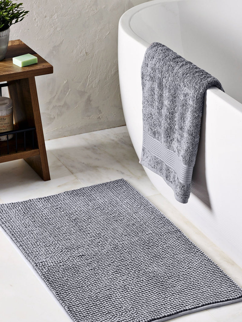 Sage Green Bobble Bath Mat
