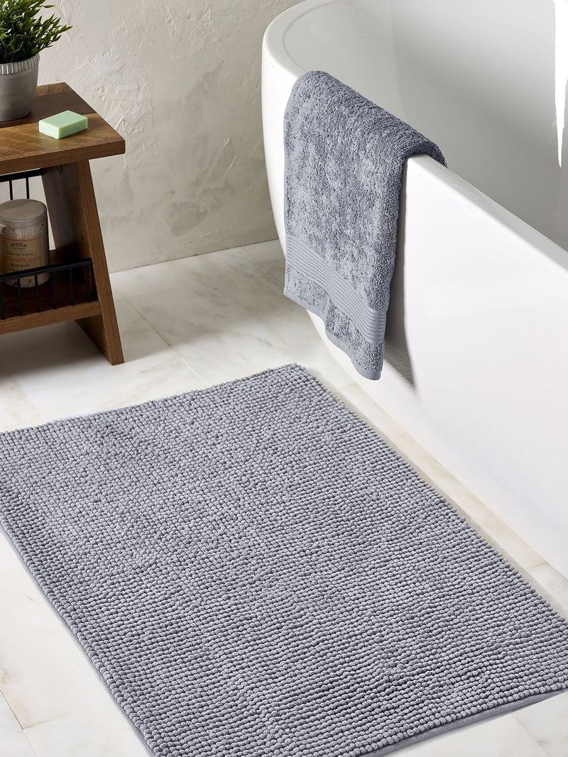 Sage Green Bobble Bath Mat