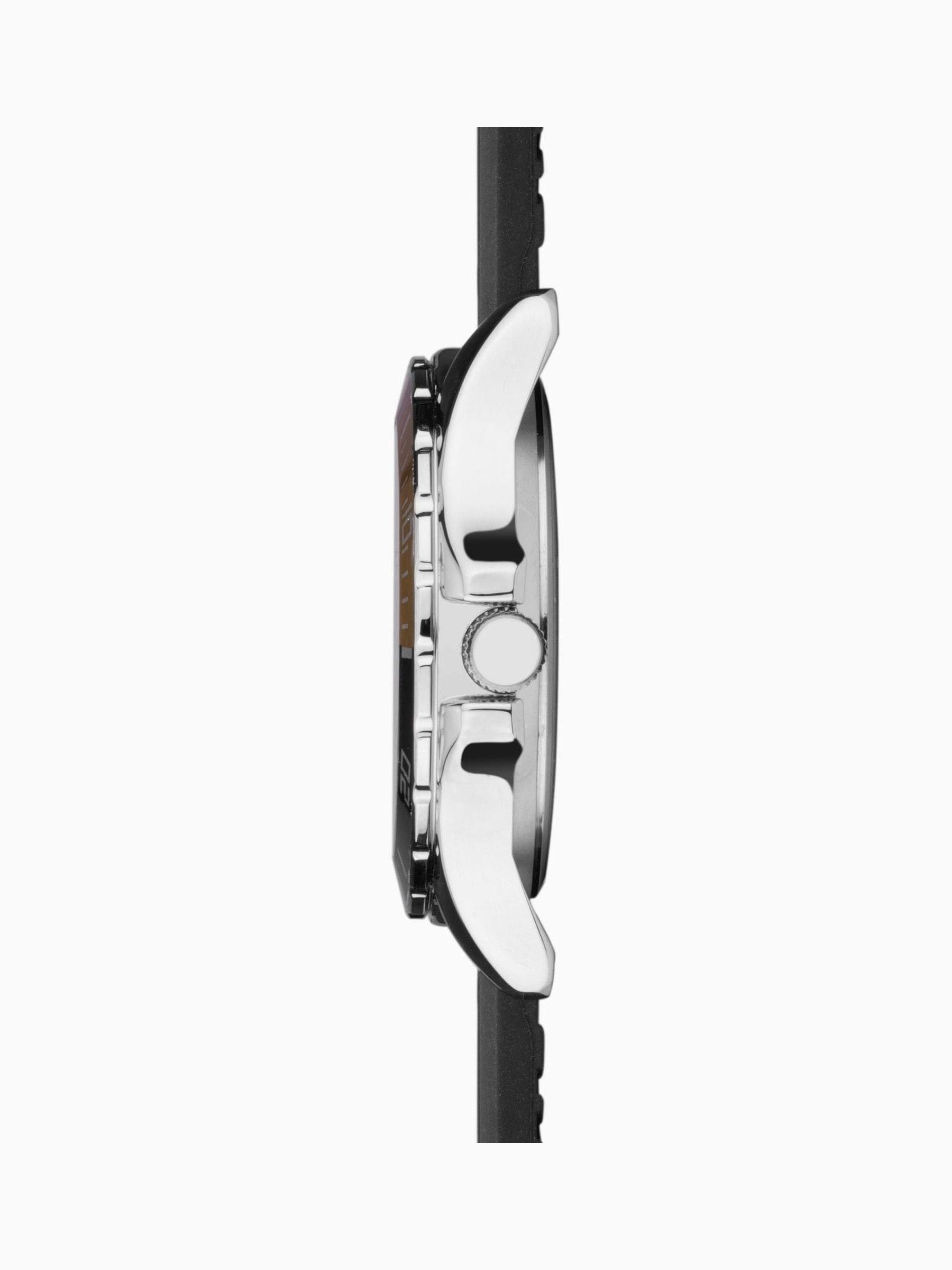 Sekonda Mens Balearic Rubber Strap Black Watch