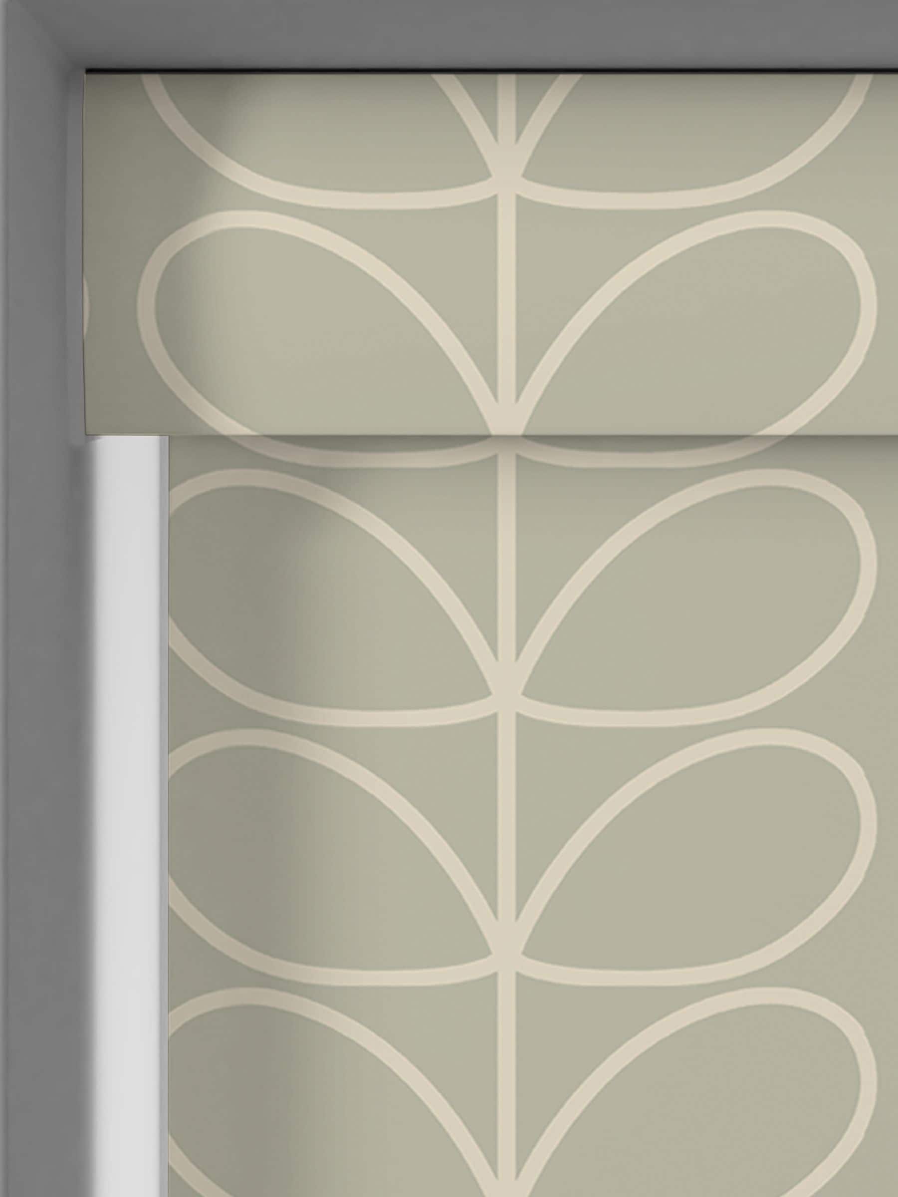 Orla Kiely jumbo linear stem pebble roller blind, UK version