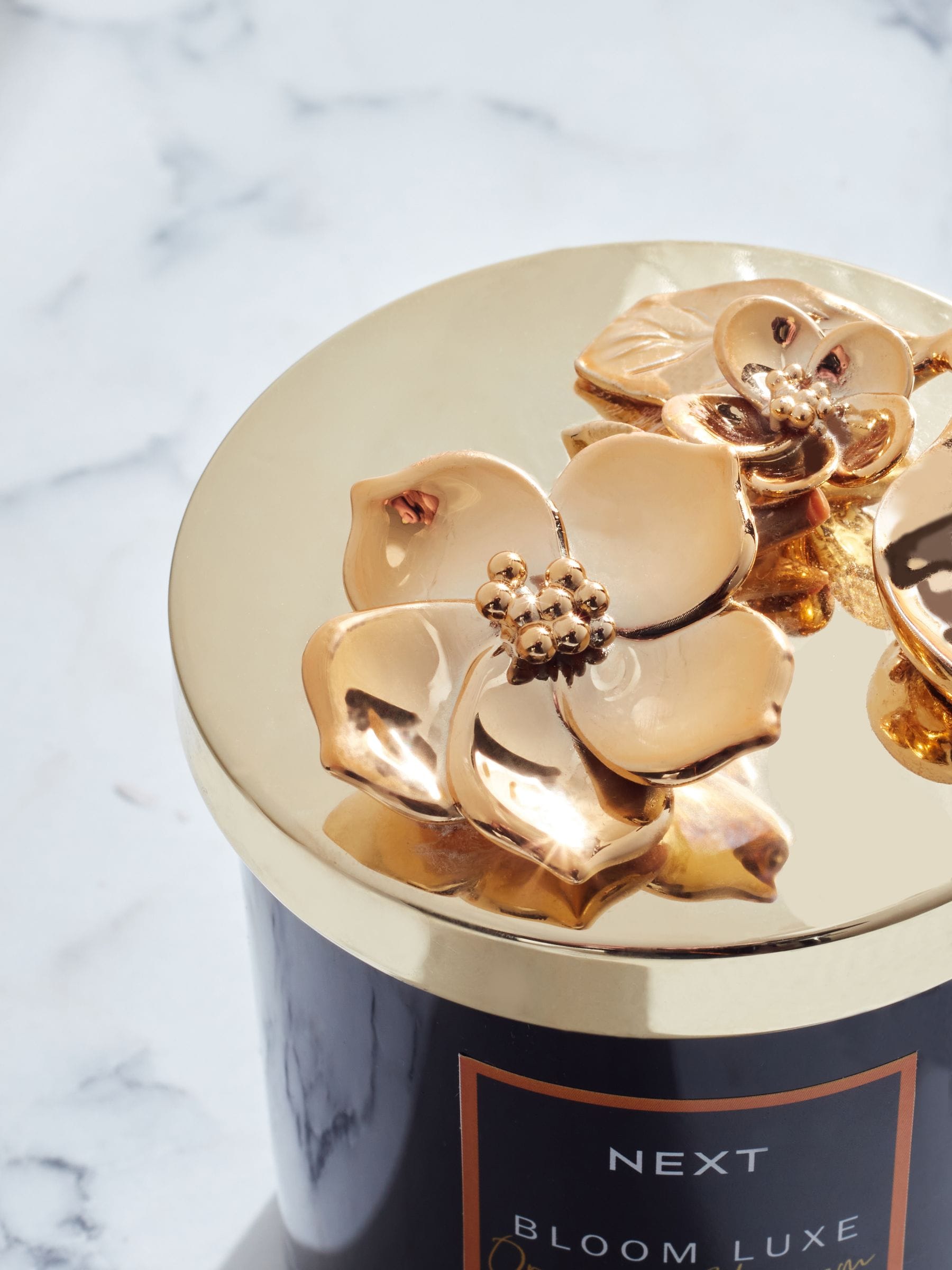 Orange Blossom Bloom Luxe Candle, imported from the UK