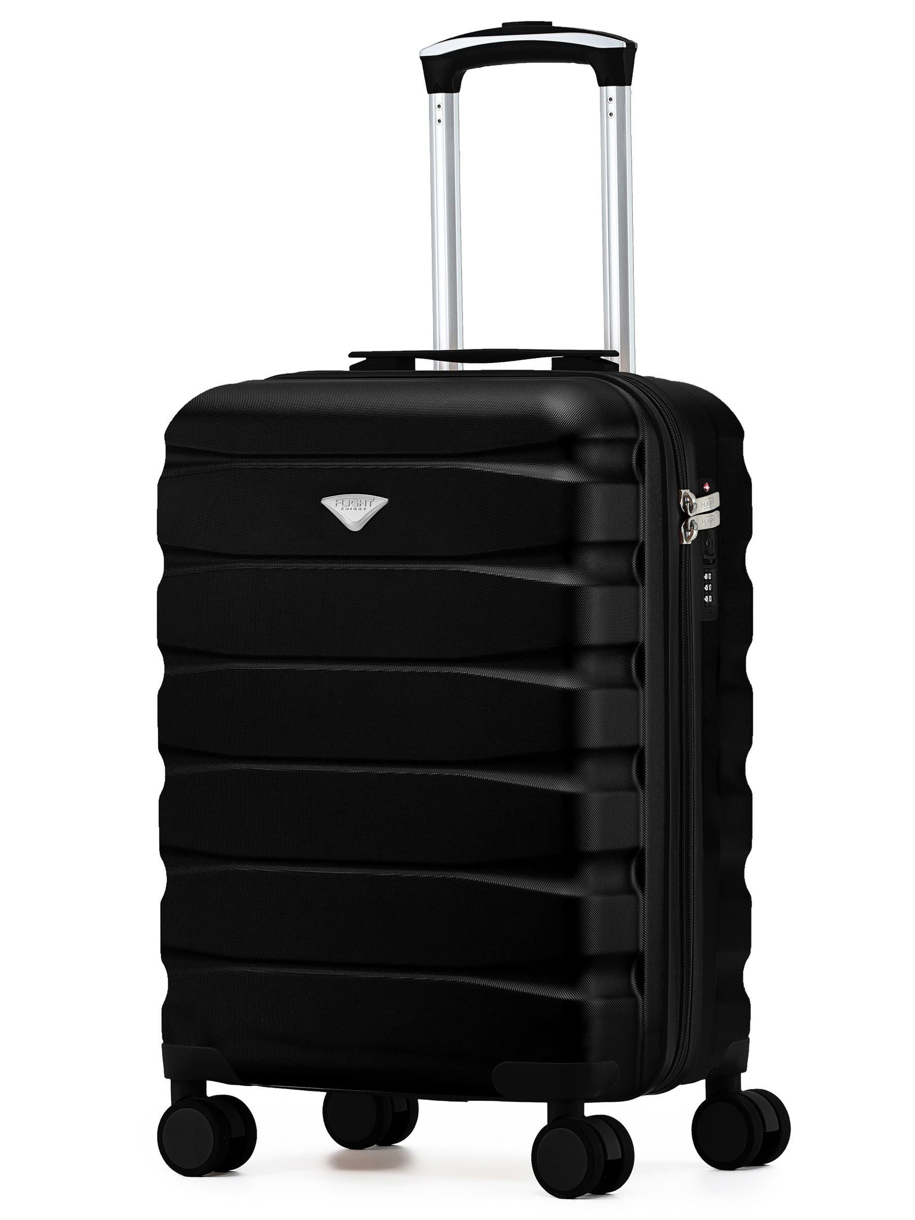 Flight Knight Black Ground Hand Luggage Maximum Size for Air France & KLM Cabin Bag Overhead Carry on Approved
