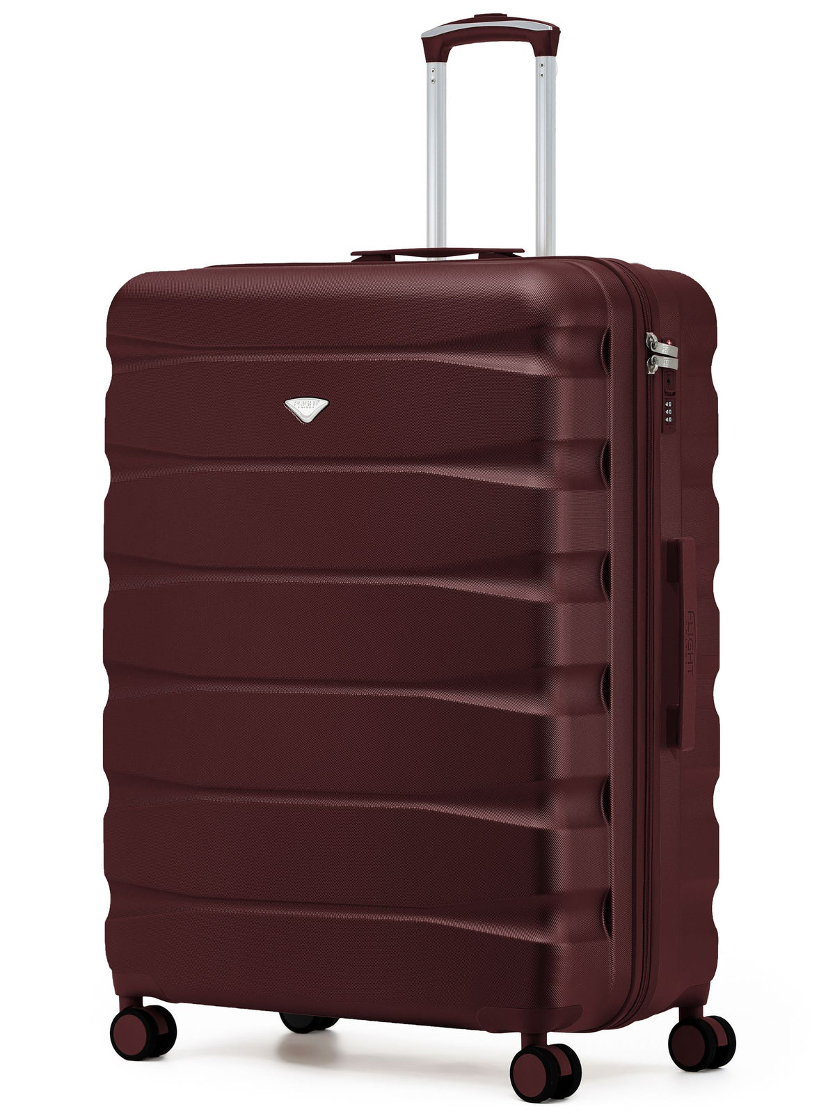 Flight Knight Ink Black 8 Wheel ABS Hard Case Suitcase 29 Inch