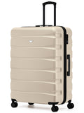 Flight Knight Ink Black 8 Wheel ABS Hard Case Suitcase 29 Inch