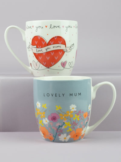 Next Belly Button Designs Set of 2 Lovely Mum Mug Set- Buy online at McGrocer