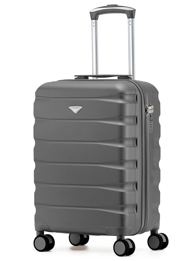 Flight Knight Grey Hand Luggage Maximum Size for Air France & KLM Cabin Bag Overhead Carry on Approved