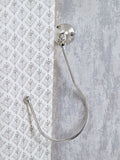 Laura Ashley silver swing curtain holdbacks set of 2, UK version