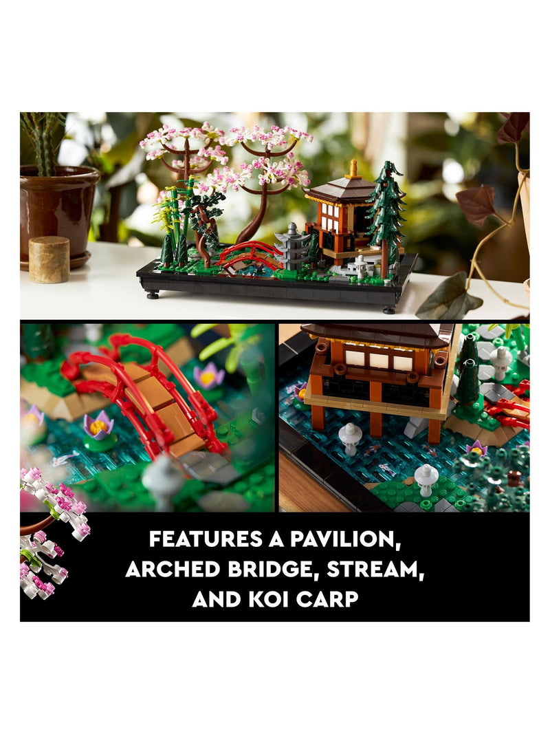 LEGO Icons Tranquil Garden building set 1363 pieces, imported from the UK