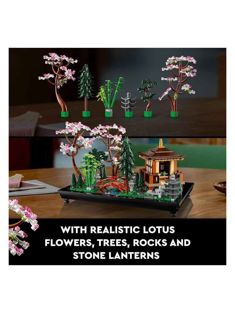 LEGO Icons Tranquil Garden building set 1363 pieces, imported from the UK