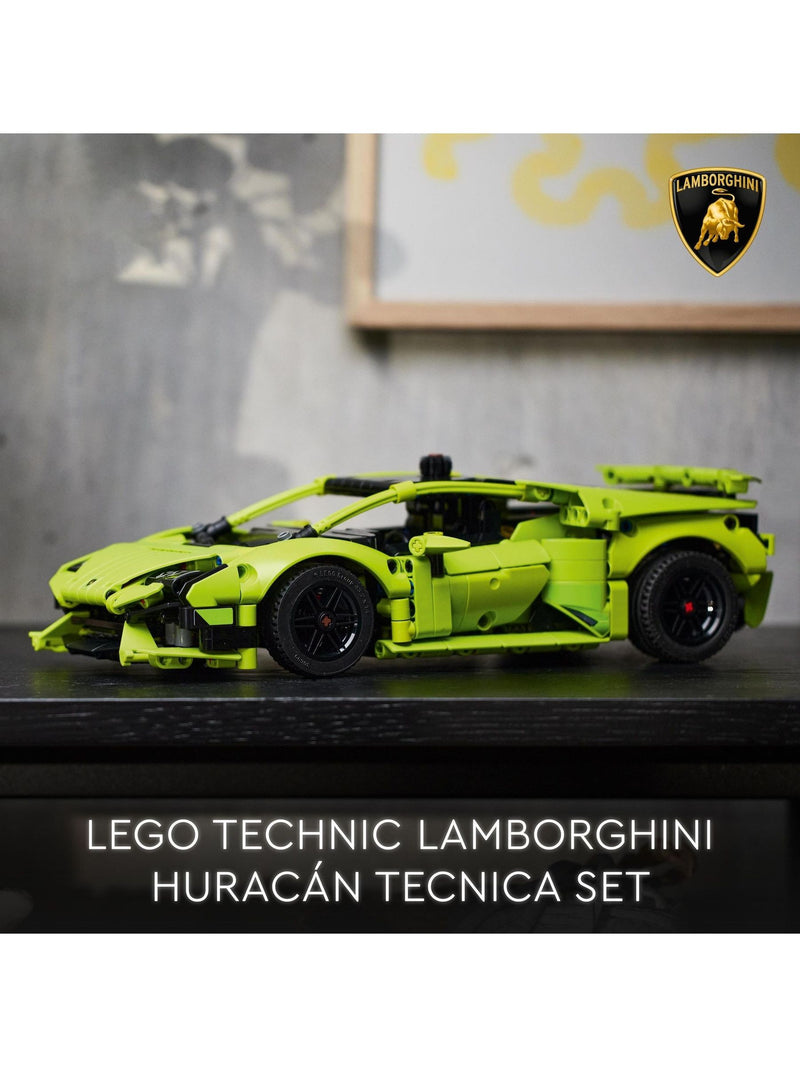 LEGO Technic Lamborghini Huracán Tecnica model car 806-piece set, UK version