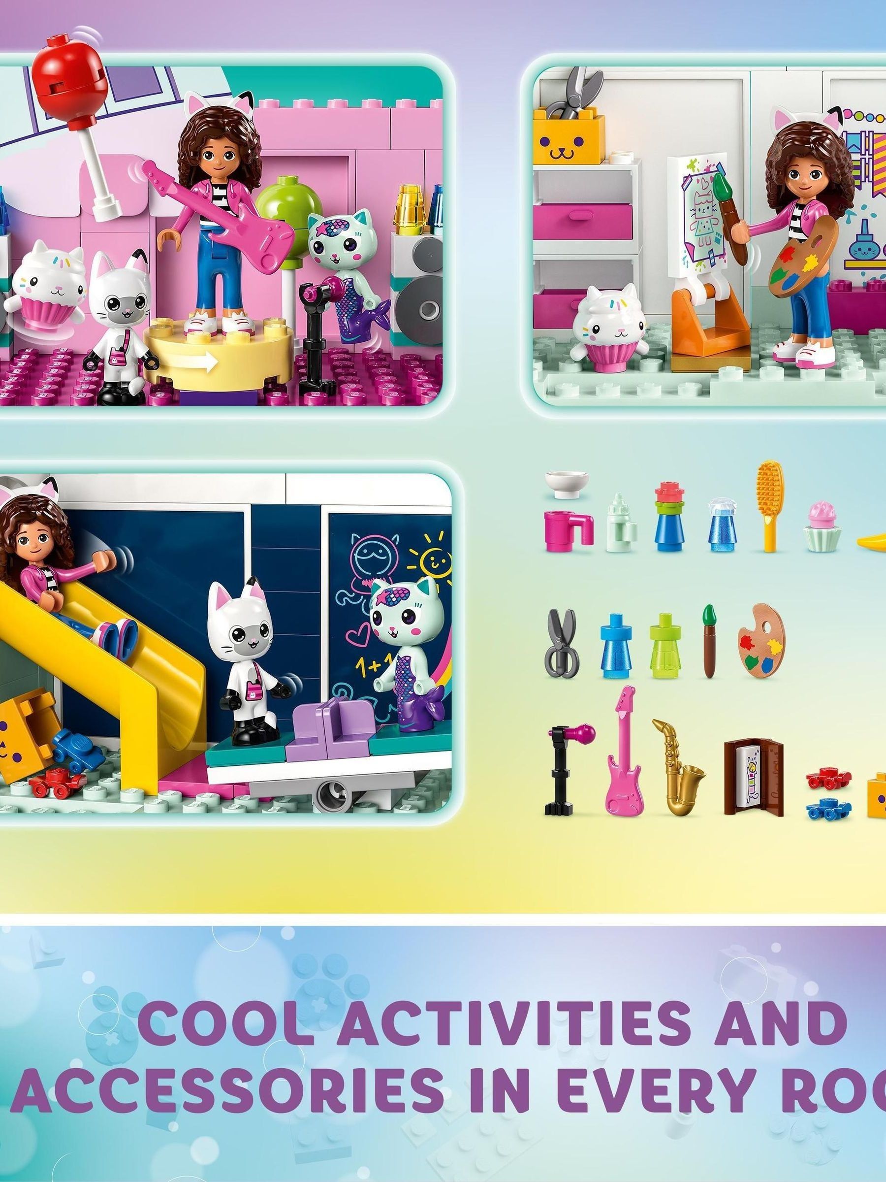 LEGO Gabby's Dollhouse playset 10788, UK version